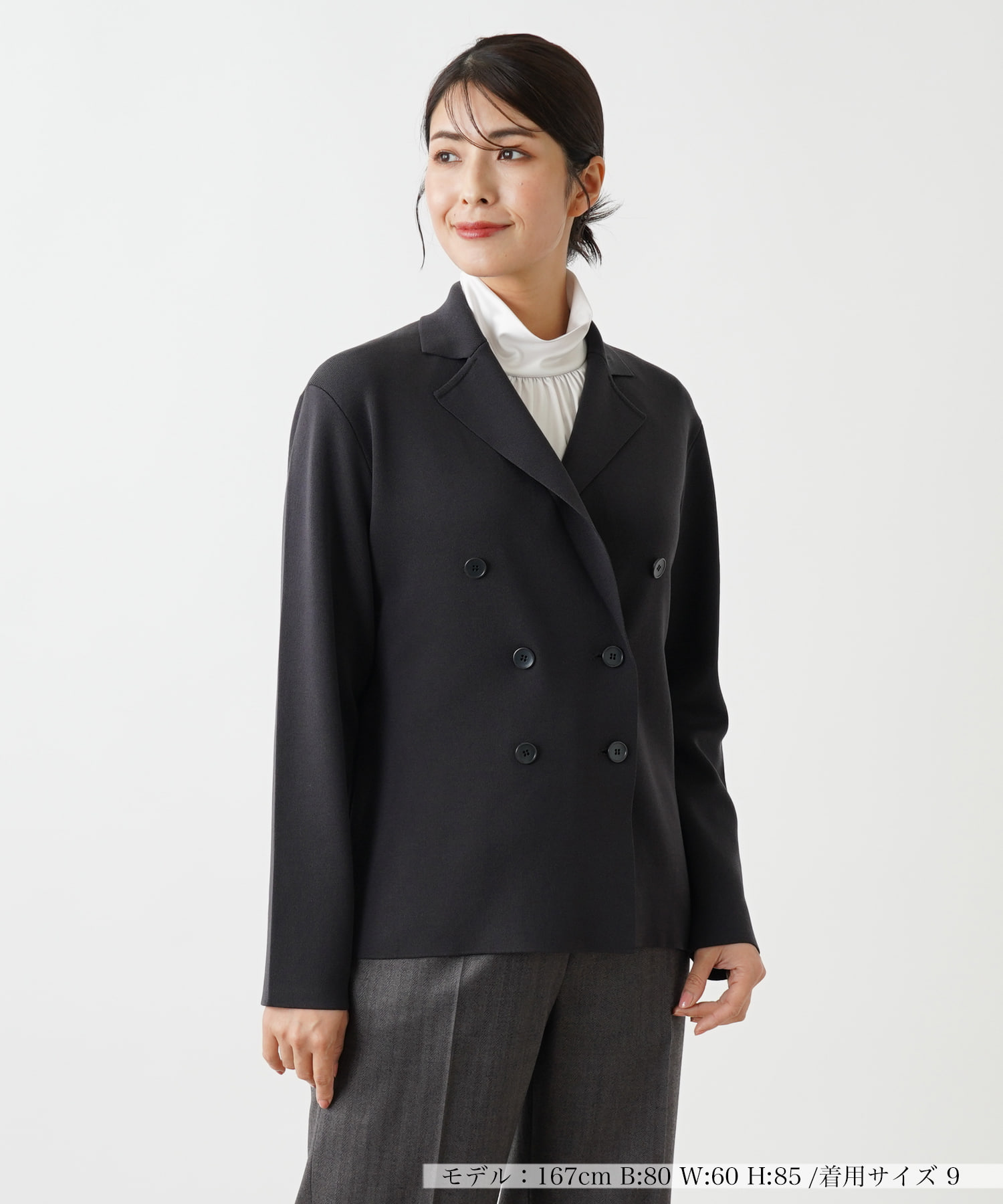 ブレザー【THE NEW】【Leilian WHITE LABEL】 -｜Leilian（レリアン 