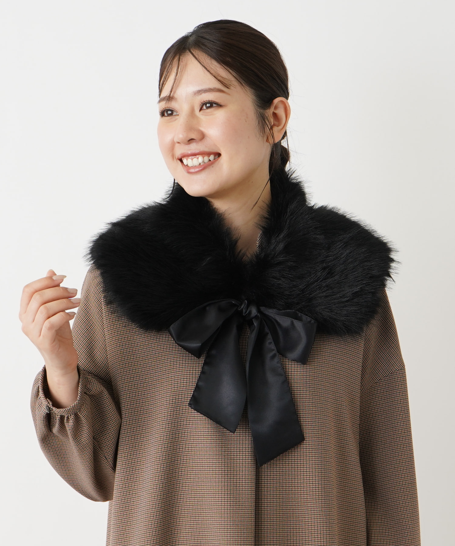 ファー付け襟 -｜ＮＥＭＩＫＡ（ネミカ）｜Leilian Co.,LTD Official Online Store