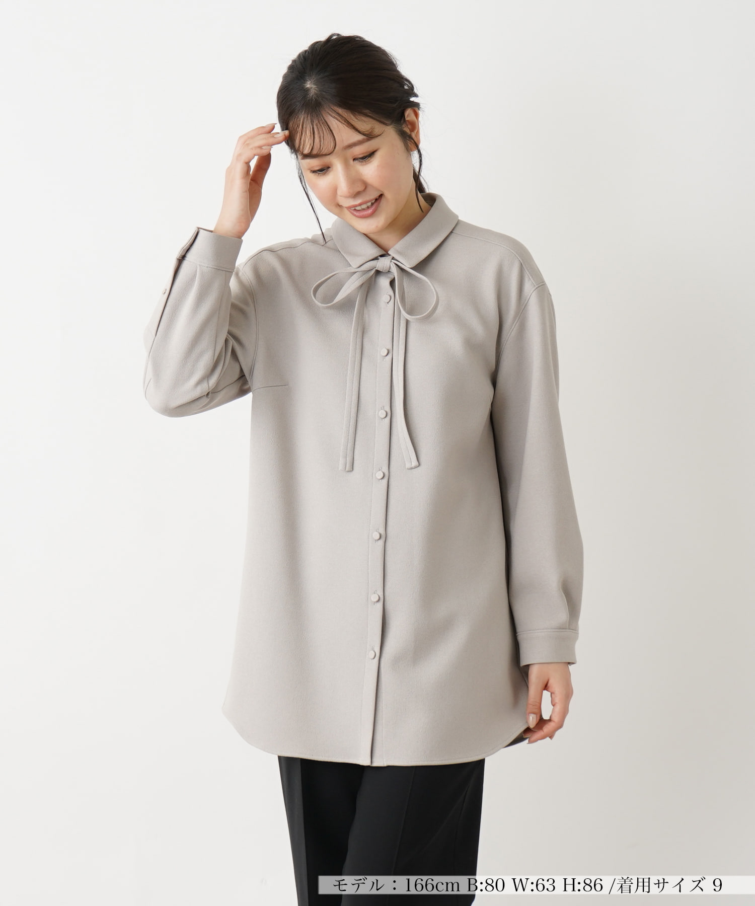 ブラウス【THE NEW】【Leilian WHITE LABEL】 -｜Leilian（レリアン）｜Leilian Co.,LTD Official  Online Store