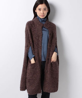 【Leilian by Eriko Nakamura】起毛マント -｜Leilian（レリアン 