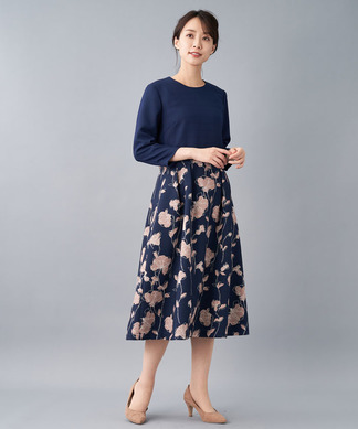 ハロー マイドレス コンビネーションワンピース Leilian レリアン Leilian Co Ltd Official Online Store