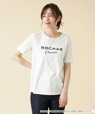 ロゴ半袖Tシャツ【ROCHAS Premiere】