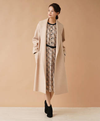 ビッグショールカラーコート -｜Leilian（レリアン）｜Leilian Co.,LTD 