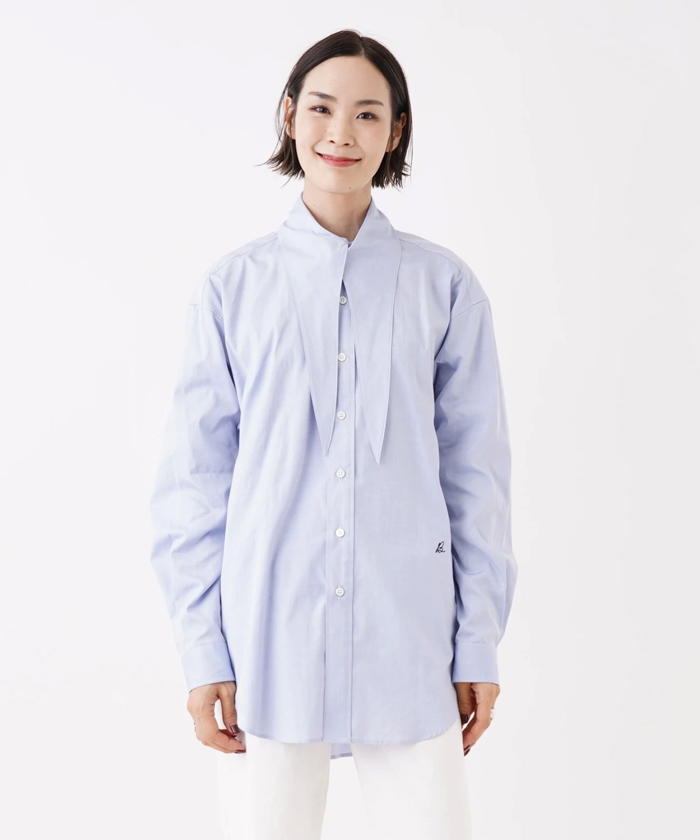 スカーフカラーシャツ【MADISONBLUE】 -｜NEMIKA（ネミカ  