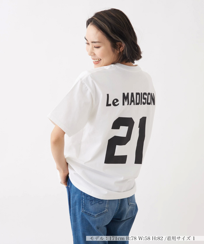 【美品】MADISONBLUE　マディソンブルー　バックロゴ　Tシャツ