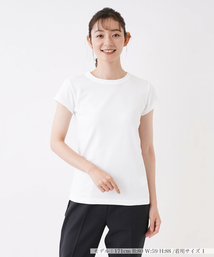 クルーネックTシャツ【MADISONBLUE】 -｜ＮＥＭＩＫＡ（ネミカ）｜Leilian Co.,LTD Official Online Store