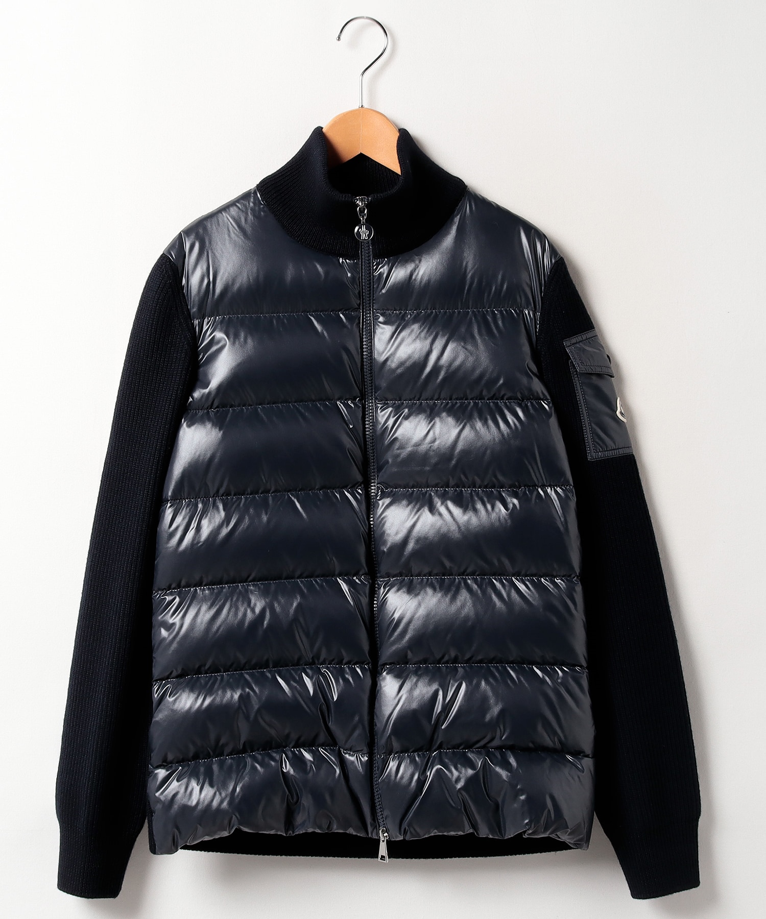 MONCLER】ニットスリーブダウンジャケット -｜ＮＥＭＩＫＡ（ネミカ