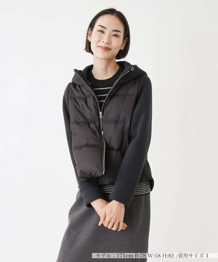 Passione フード付きパーカー 黒