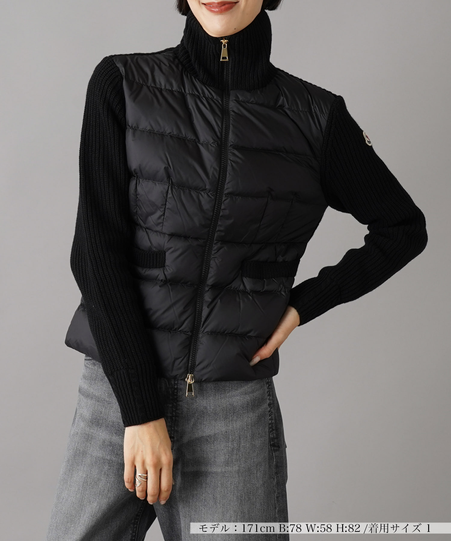 MONCLER】M124ジップアップカーディガン -｜ＮＥＭＩＫＡ（ネミカ）｜Leilian Co.,LTD Official Online Store