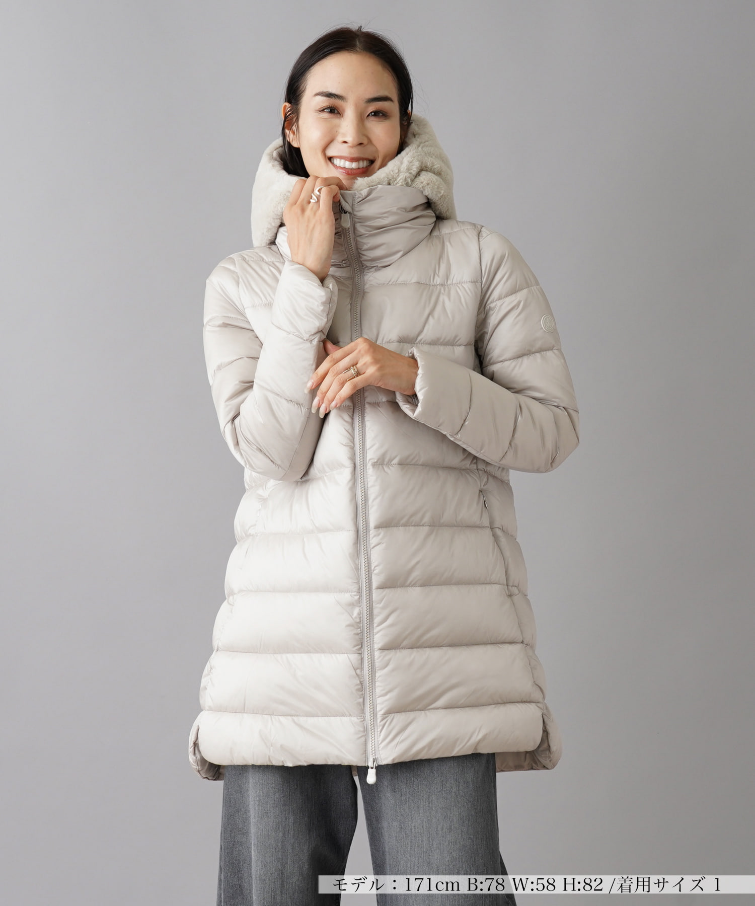 NEMIKAネミカ美品中綿パーカーコート NEMIKAネミカ美品中綿パーカーコート