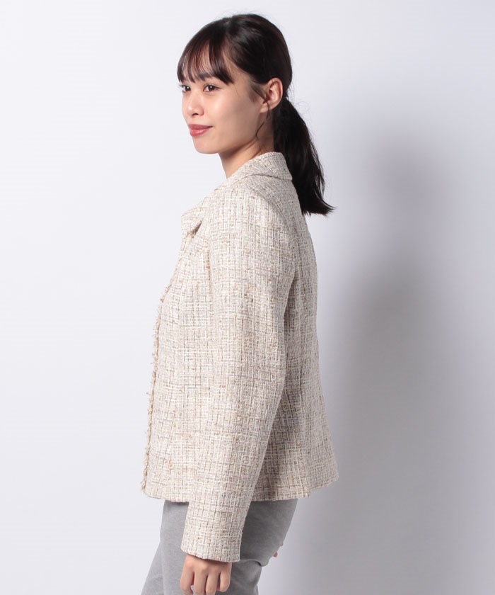 襟付きツイードジャケット -｜Leilian（レリアン）｜Leilian Co.,LTD Official Online Store
