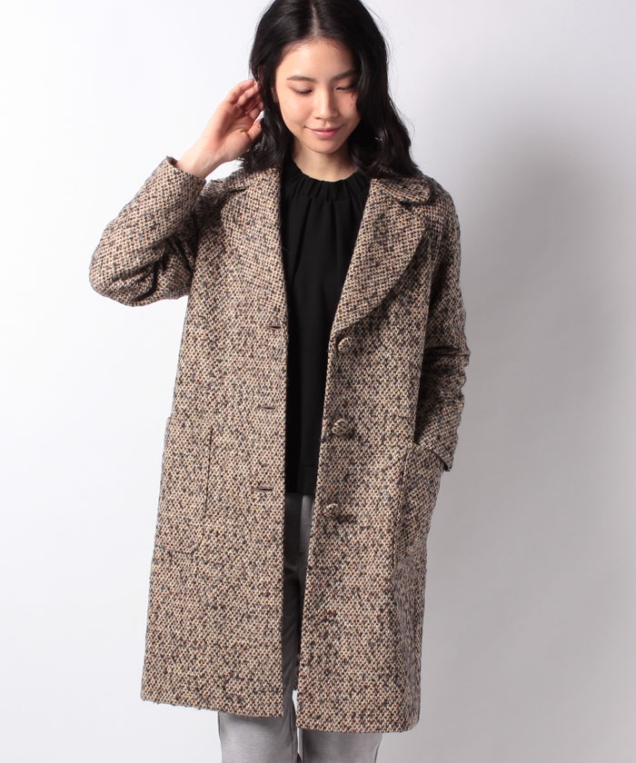 特別提供品 クラシカルツイードコート Leilian レリアン Leilian Co Ltd Official Online Store