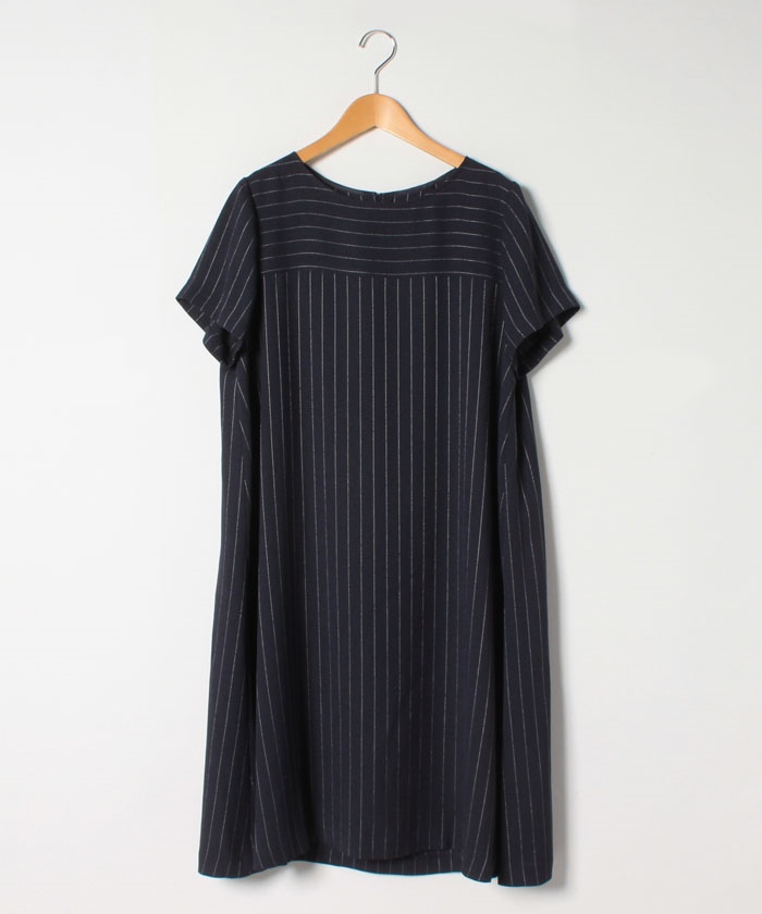 プラス企画 ピンストライプワンピース Leilian レリアン Leilian Co Ltd Official Online Store