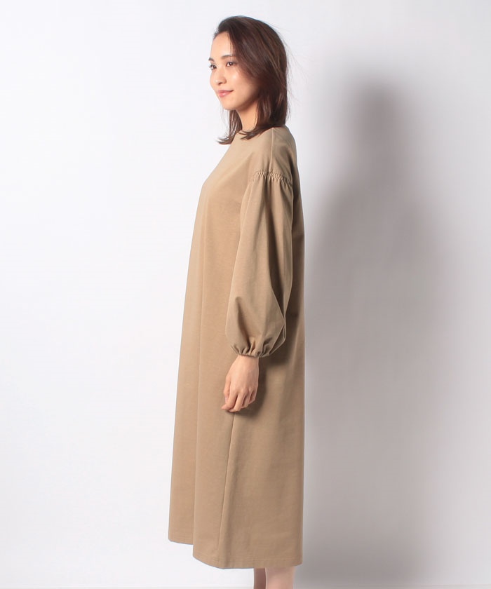 SALE／77%OFF】 Leilian レリアン ボリュームスリーブ ワンピース 