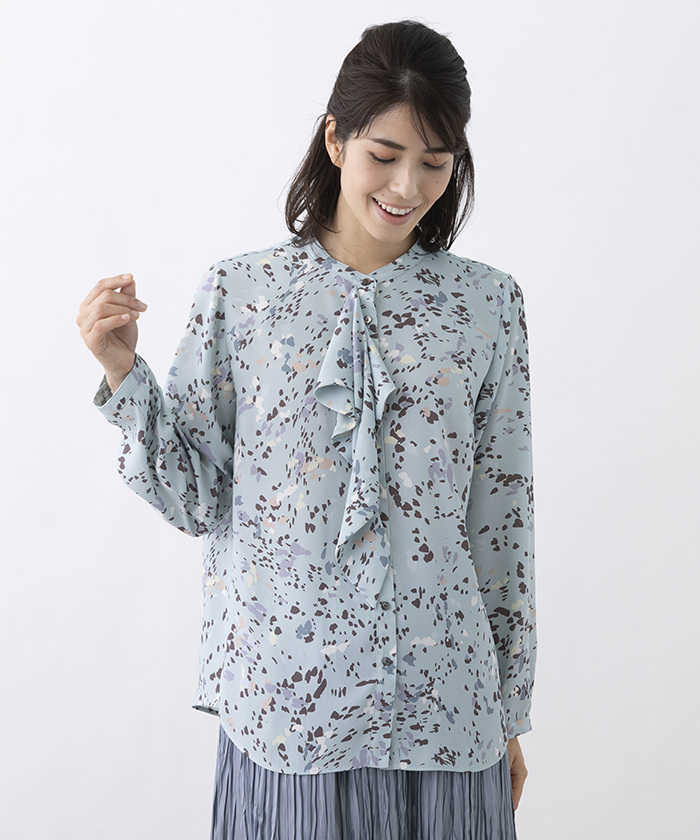 フリルシフォンブラウス -｜Leilian（レリアン）｜Leilian Co.,LTD Official Online Store