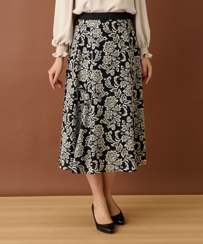 レリアン　モノトーン　スカート　サイズ１３プラス
