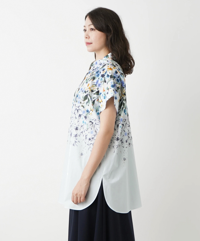 注目度が高い】花柄ブラウス -｜Leilian（レリアン）｜Leilian Co.,LTD Official Online Store