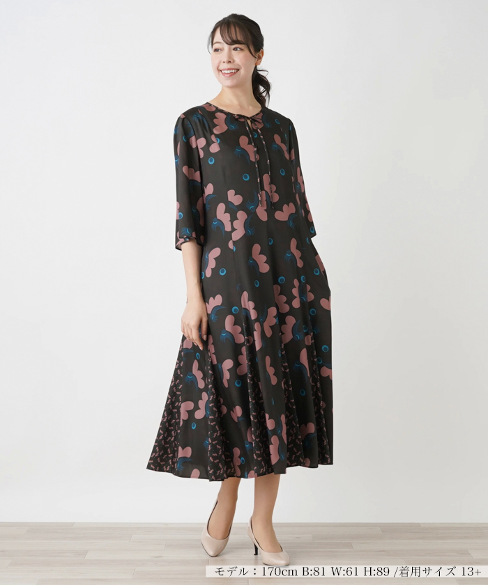 フレアワンピース -｜Leilian（レリアン）｜Leilian Co.,LTD Official  