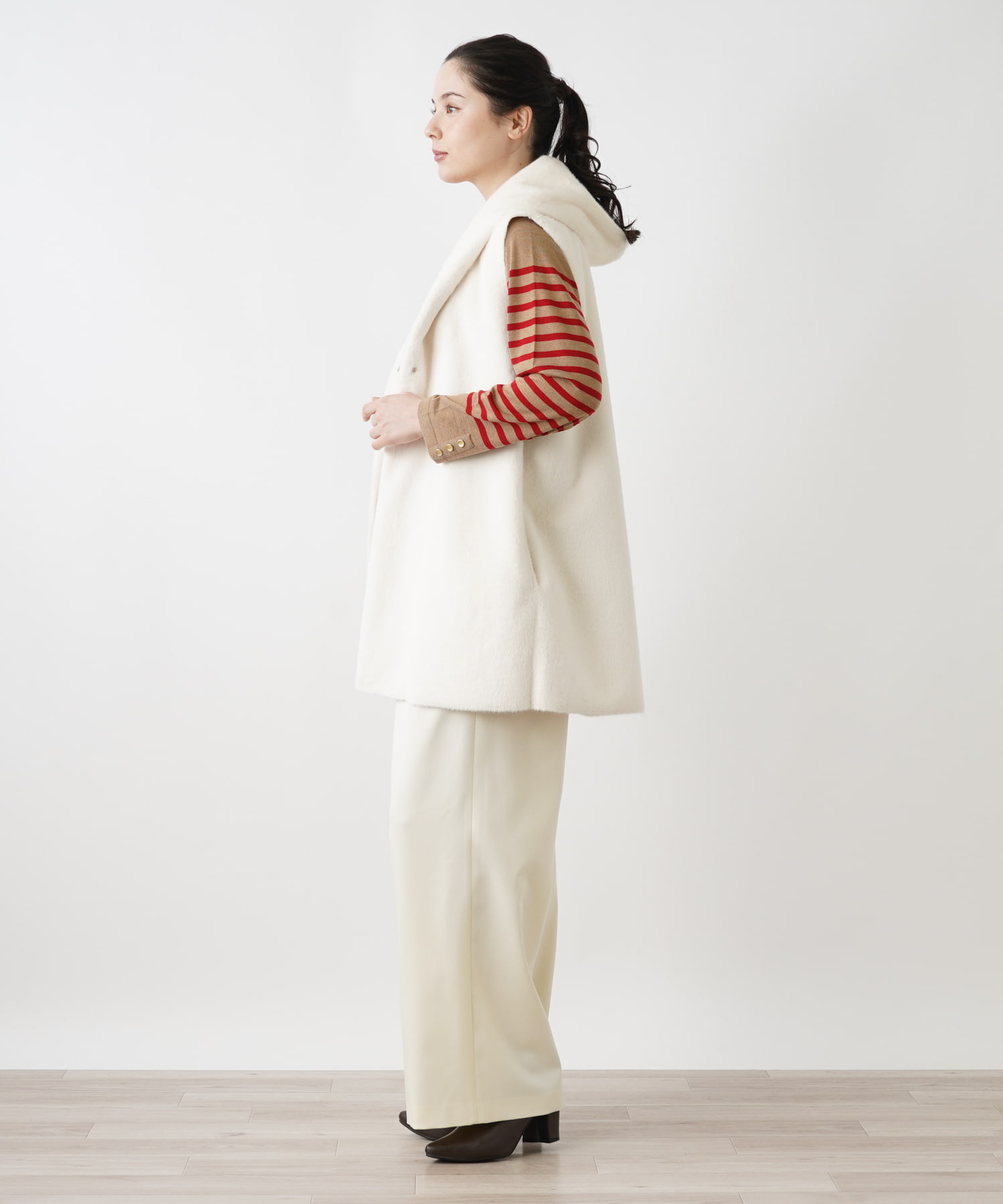 ボアベスト【Leilian WHITE LABEL】 -｜Leilian（レリアン）｜Leilian Co.,LTD Official Online  Store