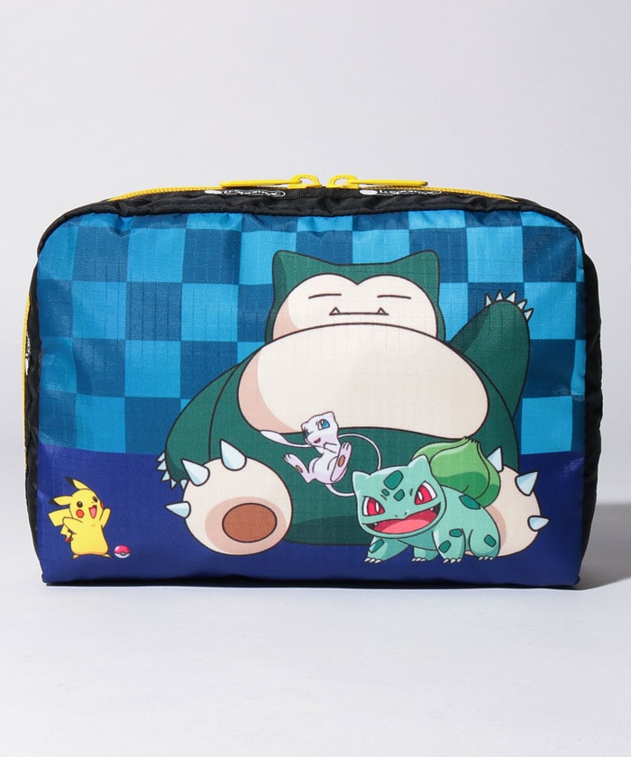 Extra Large Rectangular Cosmetic チームポケモン ポーチ Lesportsac レスポートサック公式