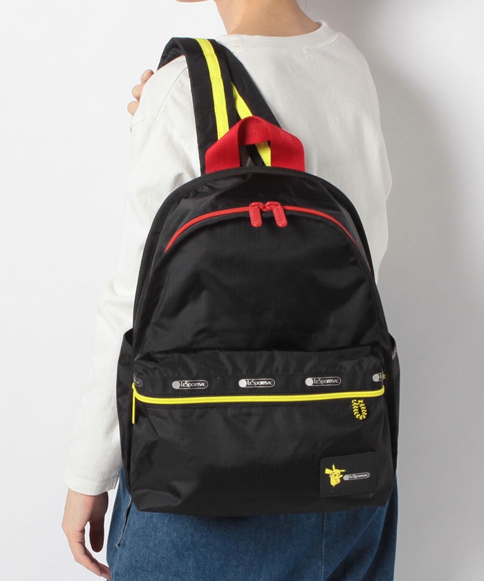 Basic Bkpk W Loops ピカチュウファン バッグパック リュック Lesportsac レスポートサック公式