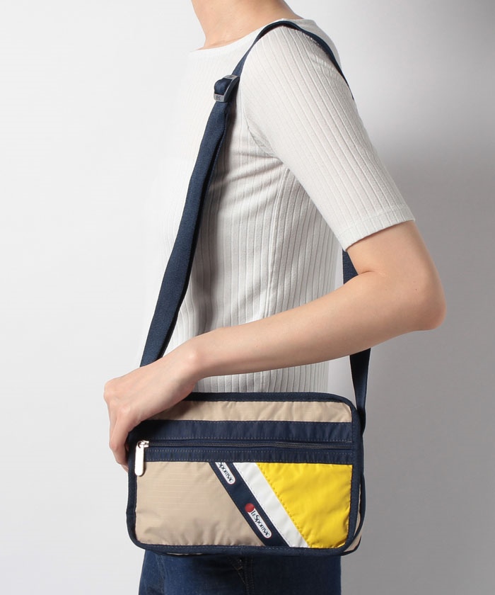 ショルダーバッグ バッグ 【雑誌掲載】【Heritage Collection】PNT CUBE CROSSBODY コバルトペナント 海外