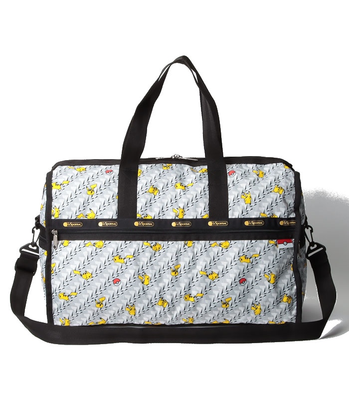 Deluxe Lg Weekenderピカチュウモノグラム ボストンバッグ Lesportsac レスポートサック公式