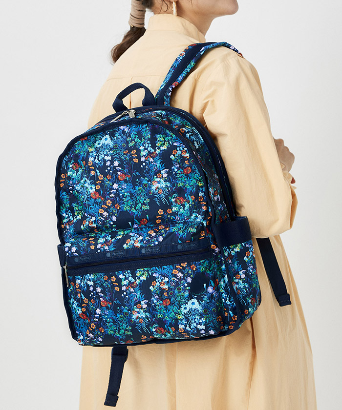 ROUTE BACKPACKフローレセントフローラルブルー ROUTE BACKPACKフローレセントフローラルブルー
