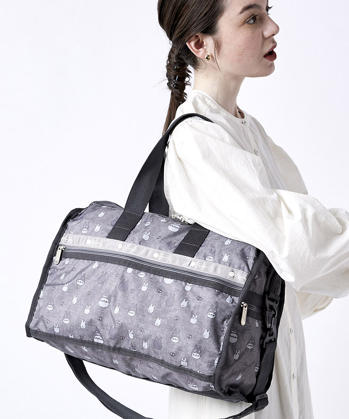 DELUXE MED WEEKENDER トトロ グレイ（ボストンバッグ）｜LeSportsac