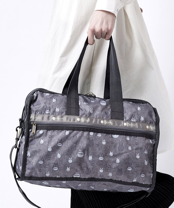 DELUXE MED WEEKENDER トトロ グレイ（ボストンバッグ）｜LeSportsac