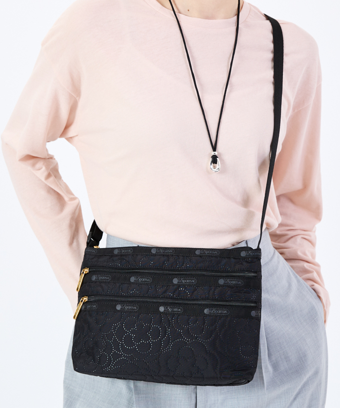 レスポートサック LESPORTSAC QUINN BAG QUINN BAGブラックFC（ミニバッグ）｜LeSportsac