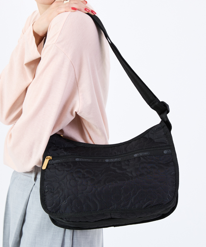 lesportsac パフィーブロッサムズ DELUXE EVERYDAY BAG パフィーブロッサムズ（クロスボディ