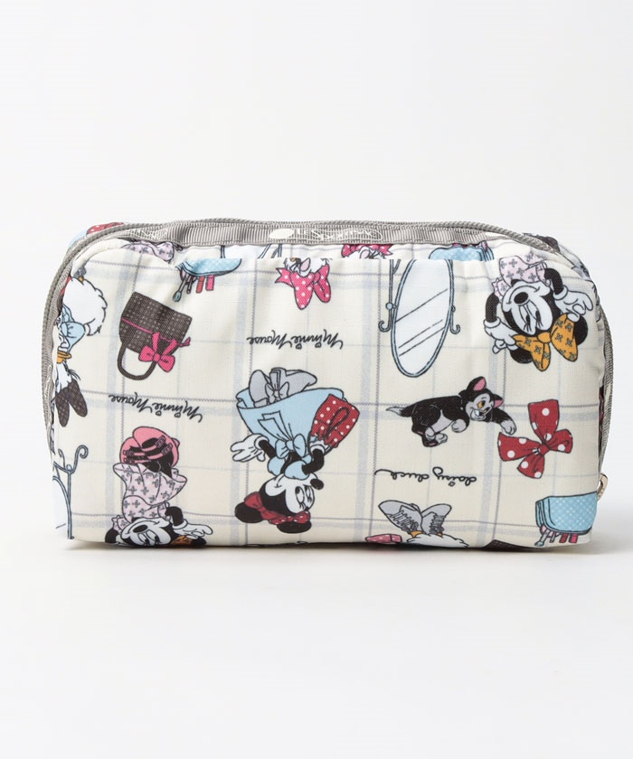 Rectangular Cosmeticミニーアンドデイジードレスアップ ポーチ Lesportsac レスポートサック公式