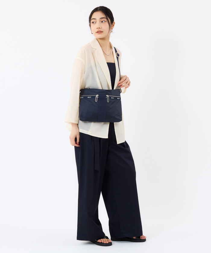 POUCH CROSSBODYダークブルー C（ミニバッグ）｜LeSportsac