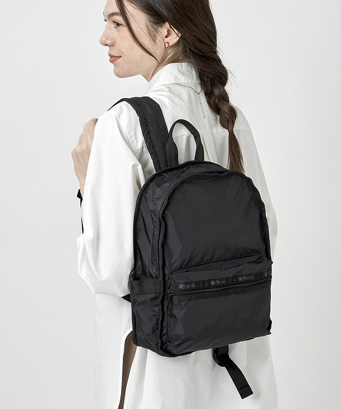 レスポートサック ブラック リュック CARSON BACKPACK 黒