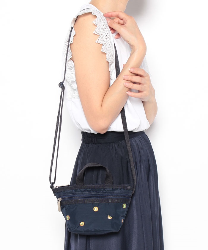 MINI CROSSBODYキウイキウイブロック（ミニバッグ）｜LeSportsac