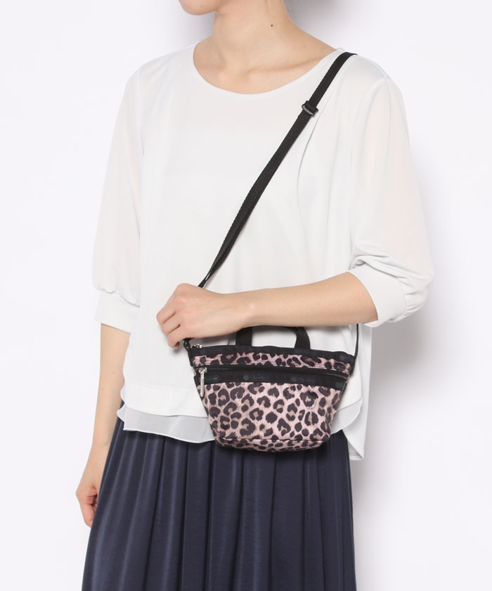 MINI CROSSBODYトーニーレオパード（ミニバッグ）｜LeSportsac