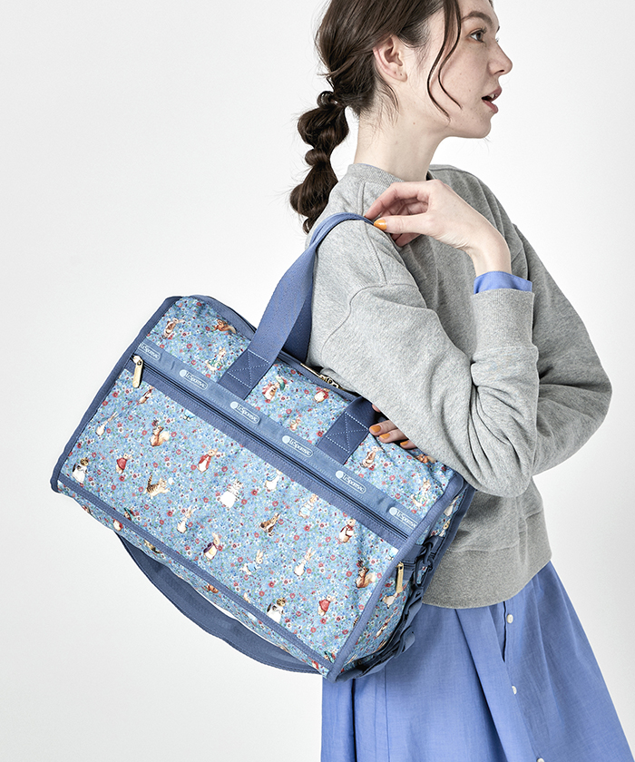 Lesportsac ムーミン MOOMIN ボストンバッグ ポーチ付き 2点 - バッグ