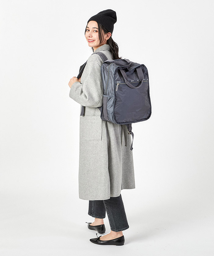 CR URBAN BACKPACKシャドウグレーC（バックパック/リュック）｜LeSportsac｜レスポートサック公式