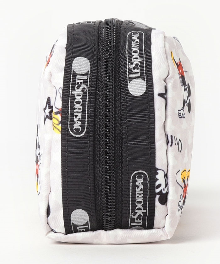 RECTANGULAR COSMETICディズニー100ミッキー（ポーチ）｜LeSportsac