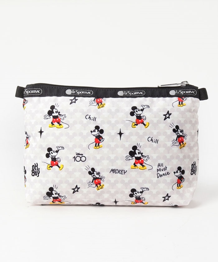 COSMETIC CLUTCHディズニー100ミッキー（ポーチ）｜LeSportsac