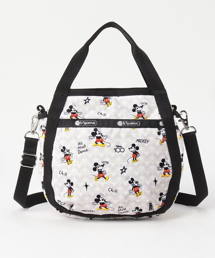 SMALL JENNIディズニー100ミッキー（ミニバッグ）｜LeSportsac