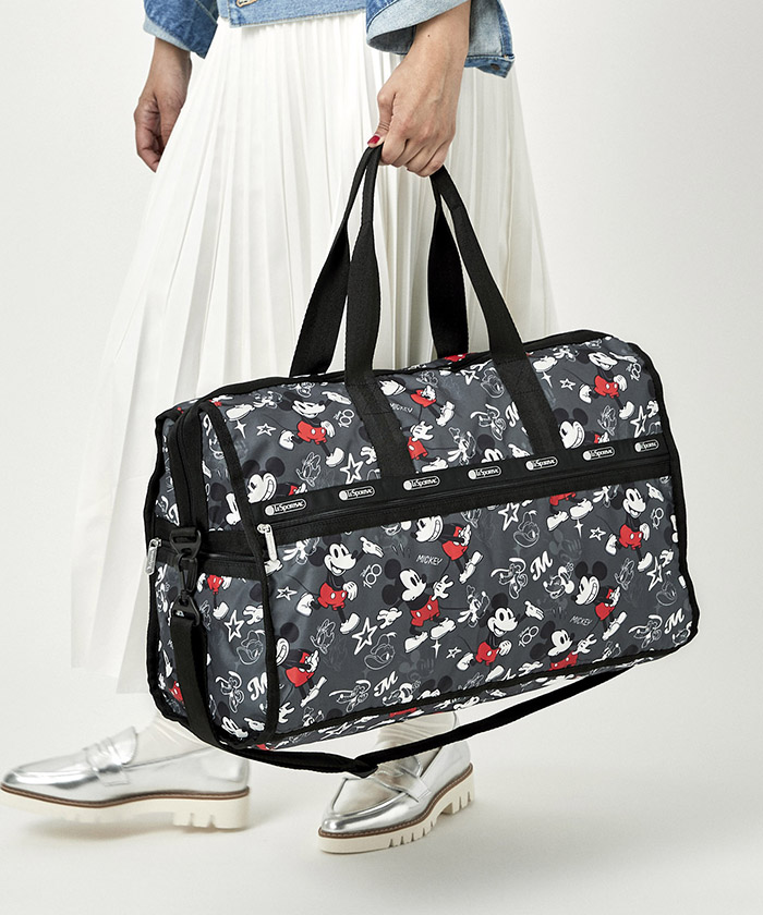 LeSportsac×Disney ボストンバックミッキーマウス ミニーマウス