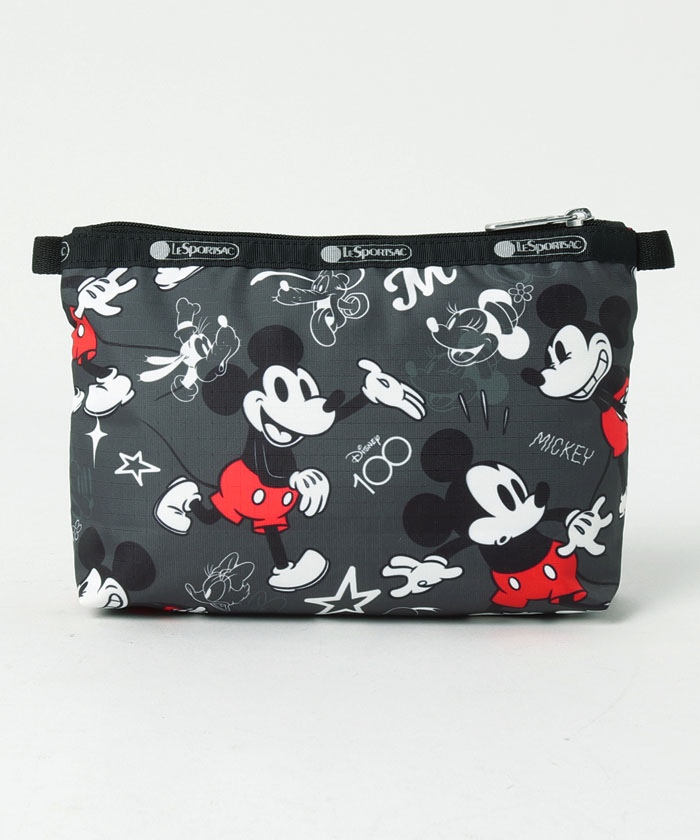 COSMETIC CLUTCHディズニー100チームミッキー（ポーチ）｜LeSportsac