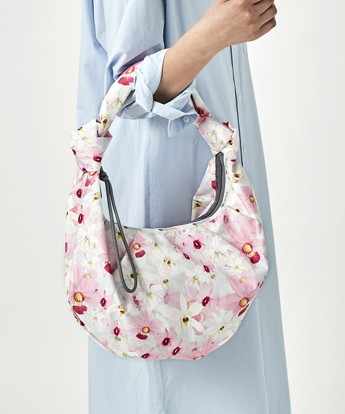 EASY SHOULDER BAGオーキッドブルーム（ハンドバッグ）｜LeSportsac