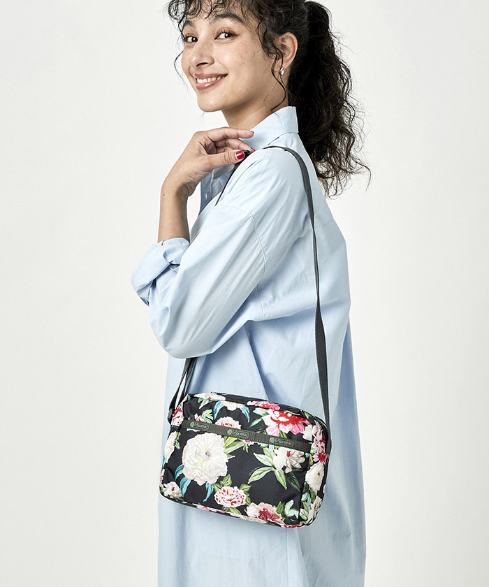 DANIELLA CROSSBODYピオニーペタルズ（ミニバッグ）｜LeSportsac