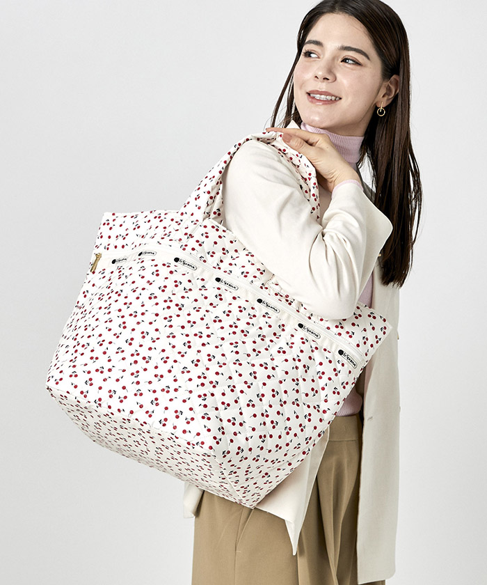 MAXI TOTE BAGチェリーレッドキルト | kinderpartys.at