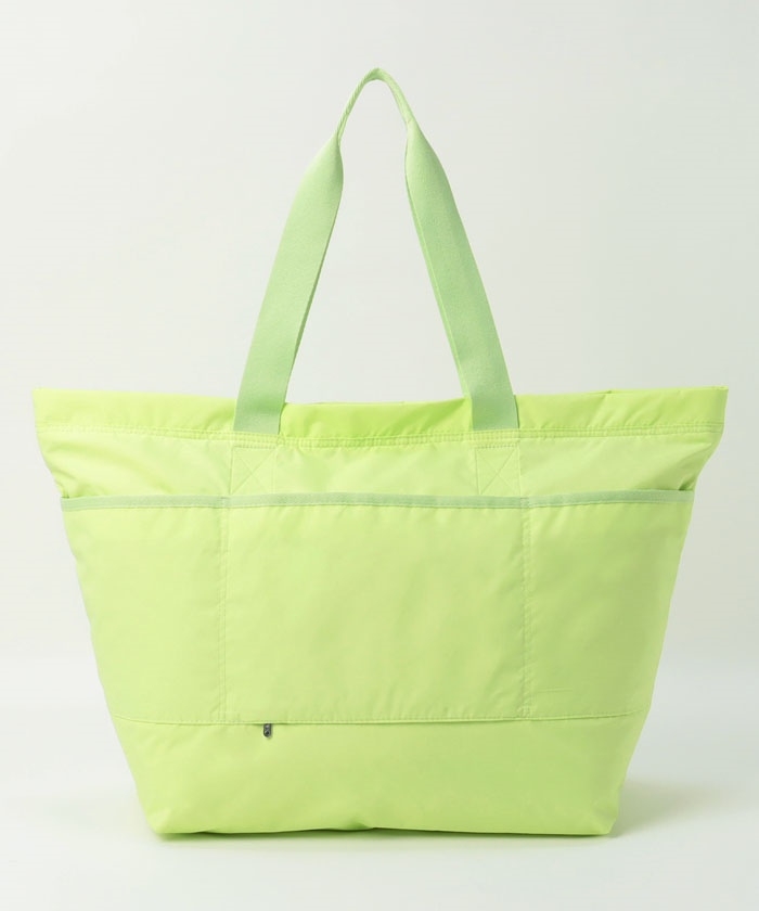 CARLIN ZIP TOP TOTE BAGライム（トートバッグ）｜LeSportsac