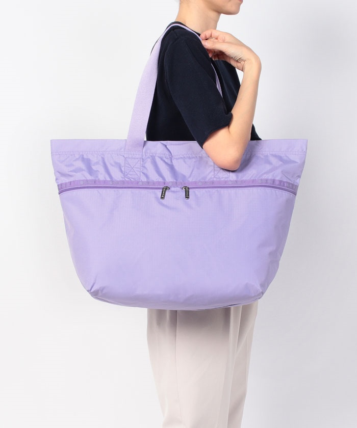 CARLIN ZIP TOP TOTE BAGラベンダー（トートバッグ）｜LeSportsac