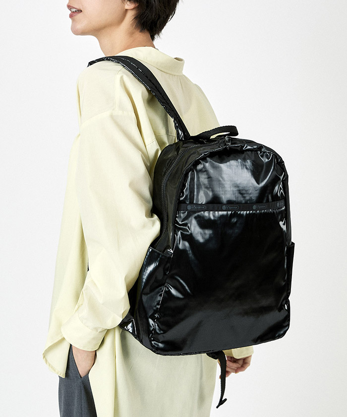 DAILY BACKPACKブラックシャイン